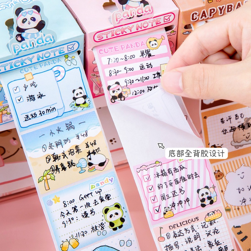 Kapibala 引き出し付箋学生オフィス文具用品かわいいカピバラ付箋卸売|undefined