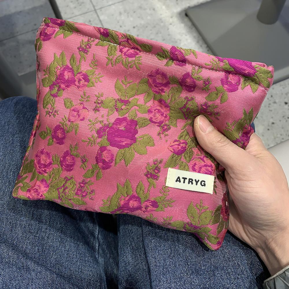 2025 nuevos ins pequeña bolsa de cosméticos morada fresca bolsa de almacenamiento de transporte de viaje portátil bolso de mano premium para niñas