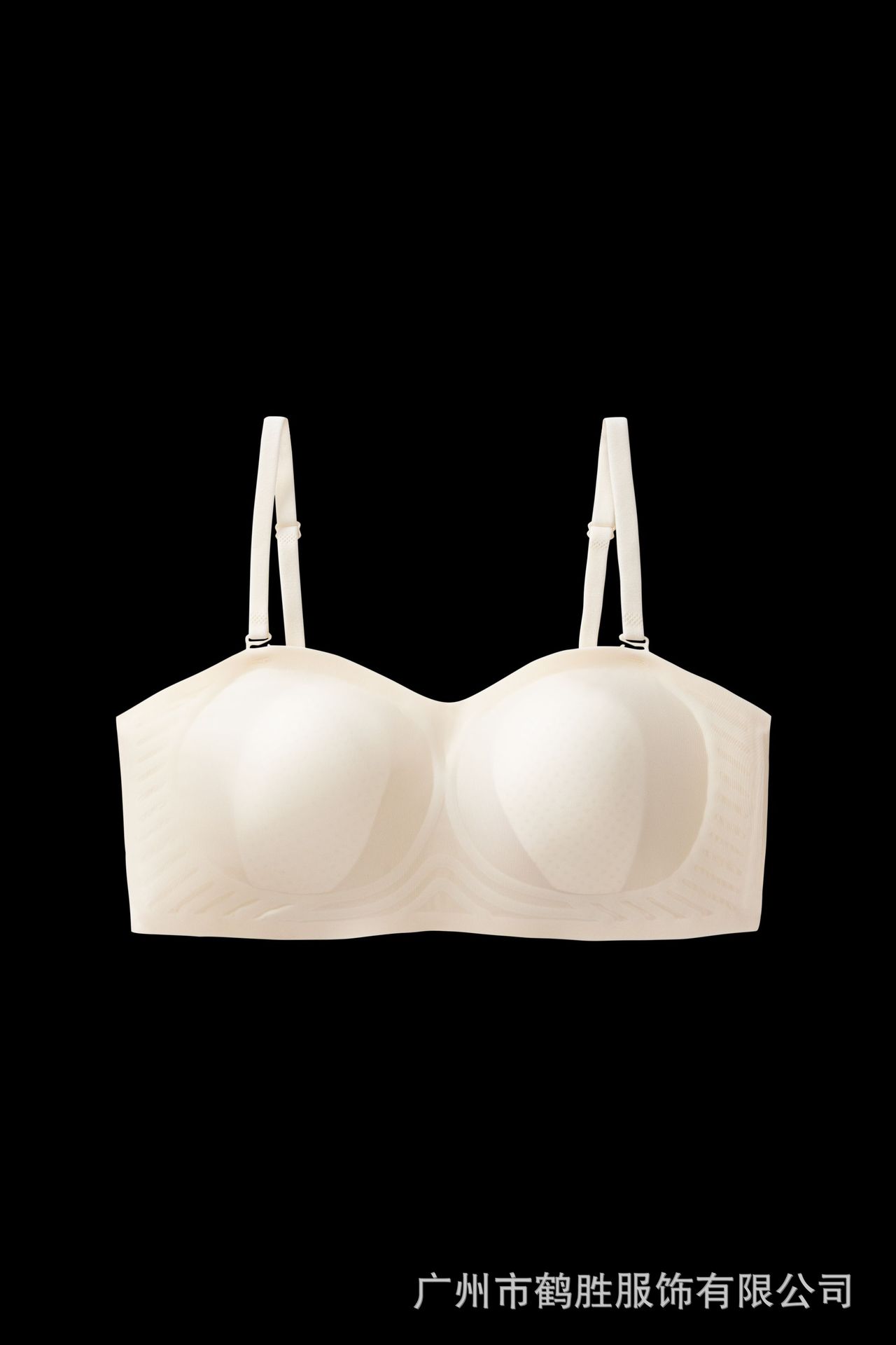 Taza de orejas de conejo ligera y sin costuras La ropa interior de niña de verano es delgada, soporte suave, sujetador de pecho de colección lateral alta