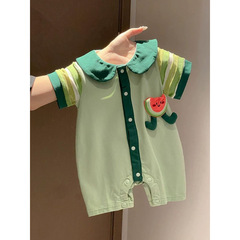 2025年ベビー服、夏服、ベビーワンピース、幼児百日服、1歳ドレス、夏のお出かけ服