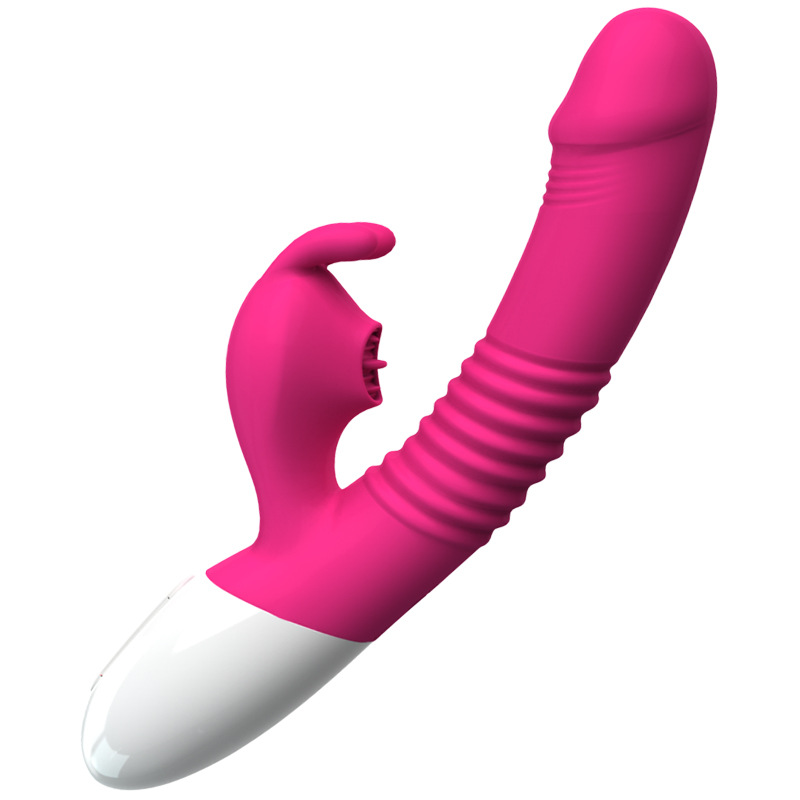 Vibrador de Conejo FOX Xuanai A2 para Mujeres, Dispositivo de Masturbación Telescópico con Succión, Juguete Sexual, Cabeza Realista de Amazon