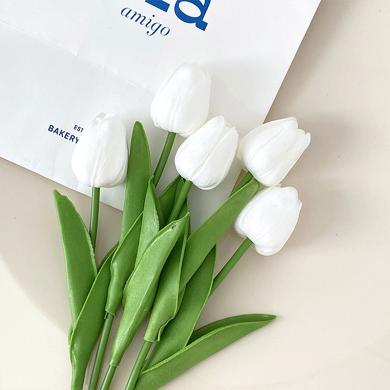 튤립 미니멀리스트 스타일 - 화이트