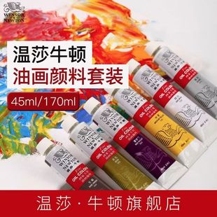 Windsor Newton Oil Paint Large Branch 170ml Painter Special Beginner Small Box Oil Paint Complete Set
