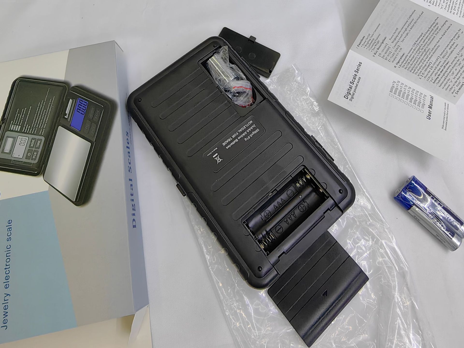 2023 nuevas herramientas de escala de joyería 500G / 0.01G escala de oro escala de oro peso