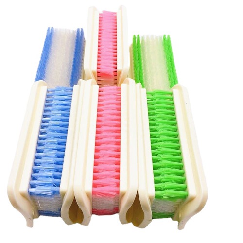 Plastic Laundry Brush Shoe Brush Cleaning Brush Multi-Purpose Comfortable Plastic Square Brush 2 Yuan Manufacturer Wholesale