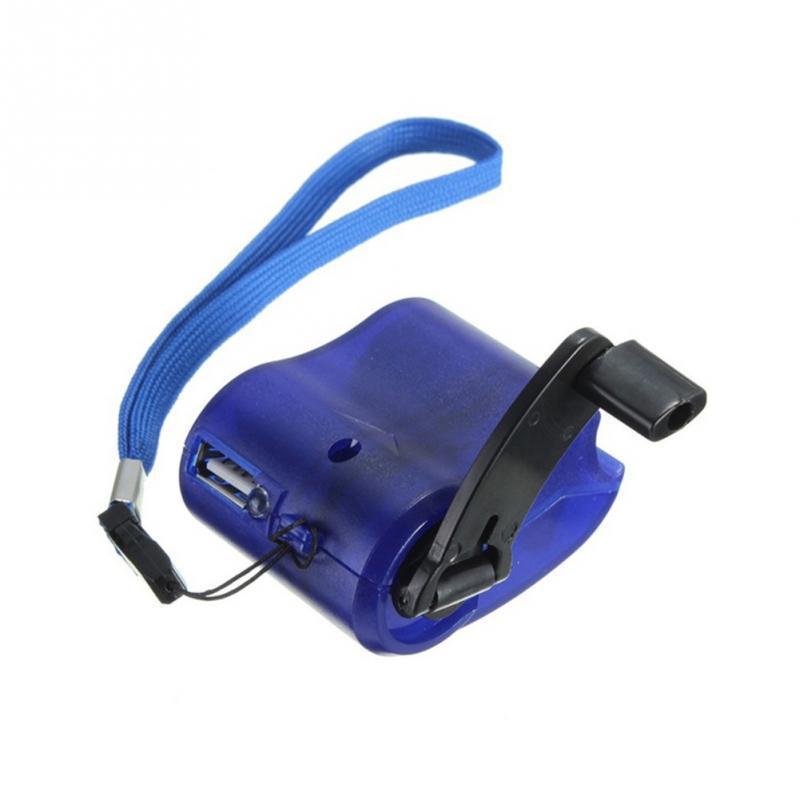 Emergency Hand Power Dynamo Hand Crank U...