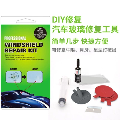 repair tool, glass – Auto glass repair liquid