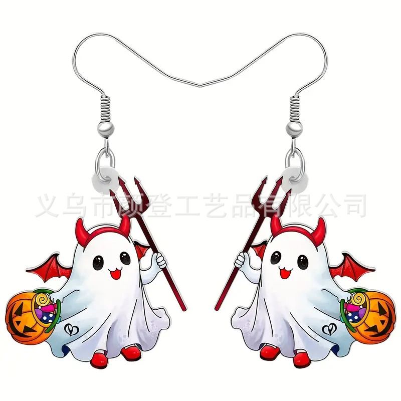 acrylic creative earrings