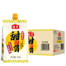 甜面酱450家用烤鸭手抓饼炸酱面炸串卷饼用酱料挤挤装代发