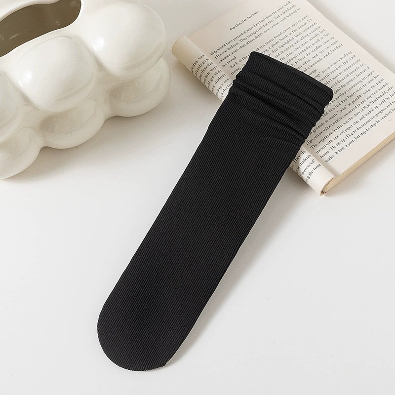 Calcetines apilados Calcetines de hielo de verano para mujer Calcetines delgados con agujeros Calcetines Calcetines Modal Calcetines de confinamiento deshuesados