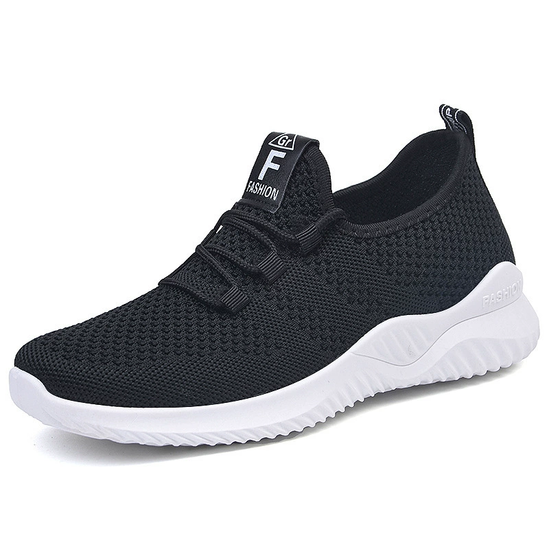 Breathable Women's Sports Shoes, Soft Sole Knit Upper, Lightweight Casual Sneakers 35–41