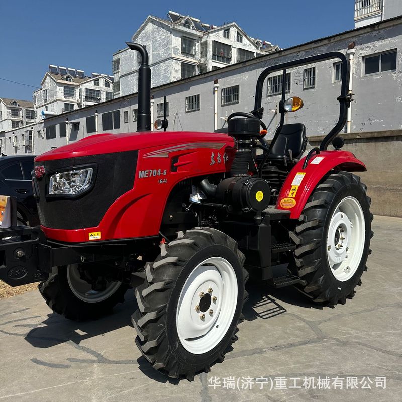 跨境东方红704-6 拖拉机 YTO四驱 农用拖拉机翻转犁小四轮雷沃|undefined