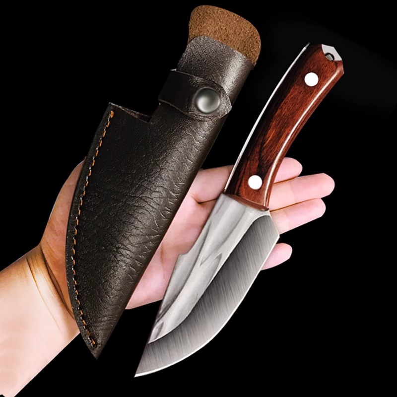 手工锻打剔骨蒙古手把刀手抓肉家用餐刀户外便携小刀高硬度多功能