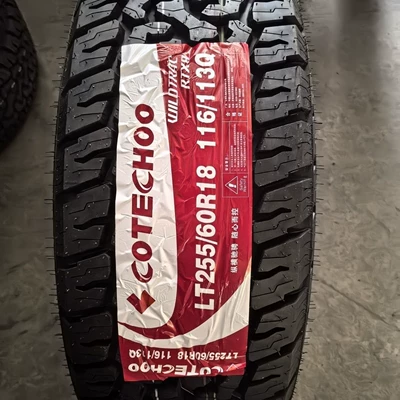 Off-Road Tire 255/60R18Lt Off-Road at Tire with Nissan Tuda Maxus D90 Pickup Truck 255/60R18