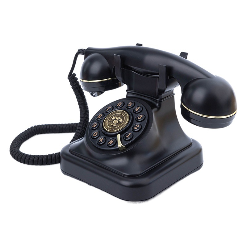 Teléfono retro para grabación de mensajes de voz, ideal para bodas, celebraciones y comercio transfronterizo.