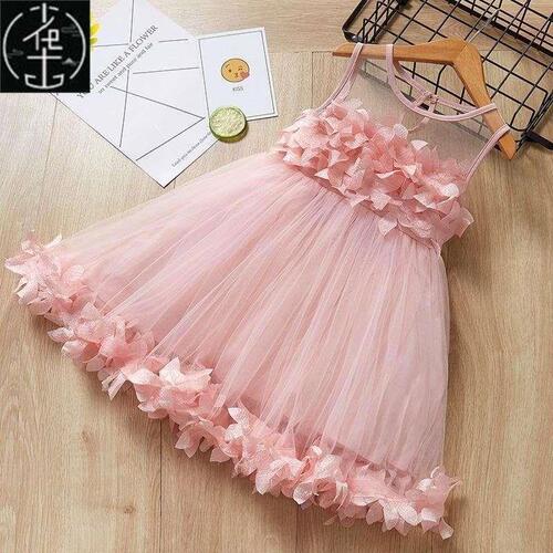 New Baby Girls Birthday Party Tutu Dress Summer Clothes For Kids