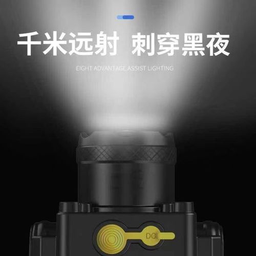 Strong ultra-bright headlamp head-mounted lightweight work lamp coal mine portable emergency zoom outdoor lighting