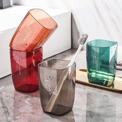 高顏值漱口杯簡約北歐風家用刷牙杯情侶學生牙缸牙刷杯透明洗漱杯