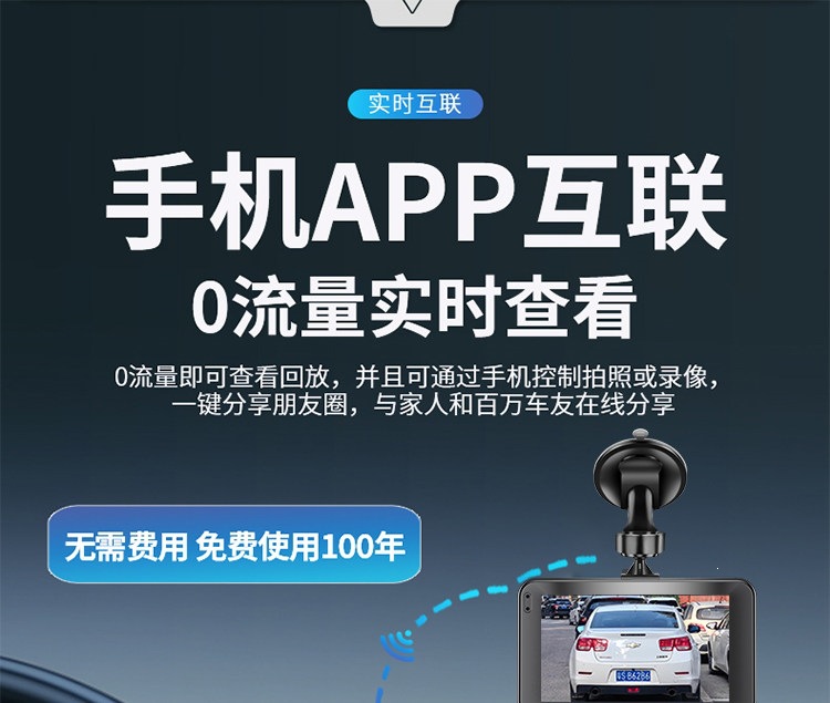 Suitable for the 2026 new model of the Renwoyou ultra-high-definition brand dashcam, no-wiring reverse camera with 360-degree front view