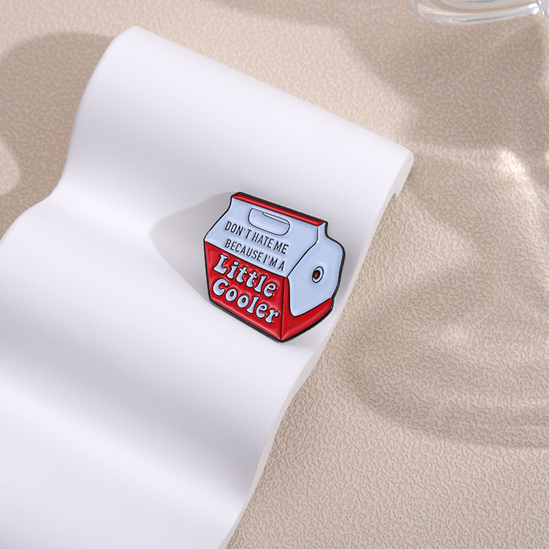Plating Design Cartoon Style Style Cartoon Style Pin Letter Alloy Plating Unisex Brooches