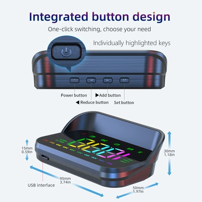 Vehicle HUD: Display Device M23 Car