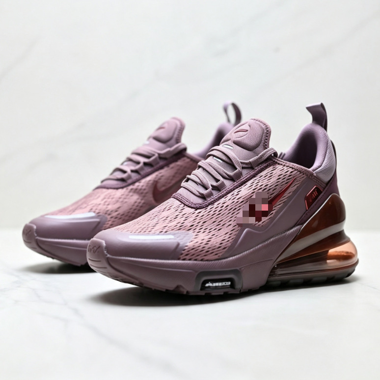 Air Max 270 zapatos de aire para hombres y mujeres, zapatos de deporte casuales transpirables de malla con suela gruesa para correr.