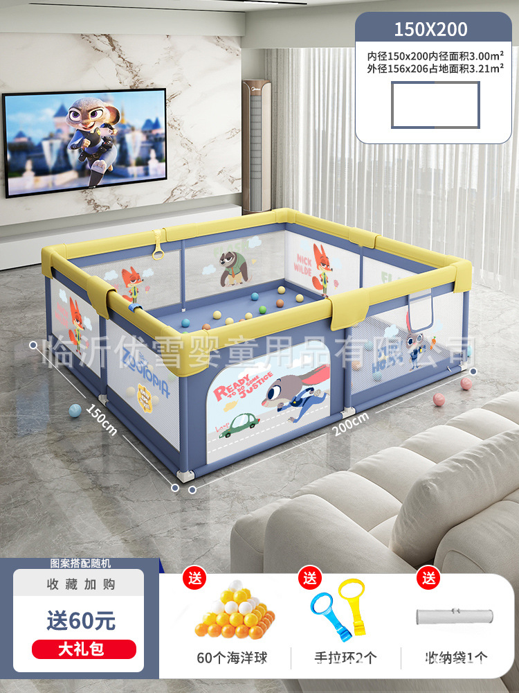 Jogos genuinos de Disney cercas de protección cercas de piso interior cercas para bebés domésticos cercas para bebés