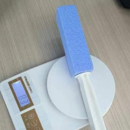 取り外し可能な浮石クリーニングブラシ トイレブラシ 強力な汚れ除去 磁器のクリーニング 死角の汚れ除去 ブラシヘッド交換可能|undefined