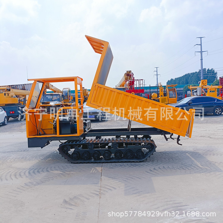建材物料运输翻山履带车 爬山下坡履带运输车 无路可走选用运输车