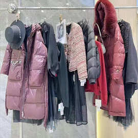 爱诗帛雅品牌撤柜系列货24冬奢华直播+实体店流量款品牌尾货批发