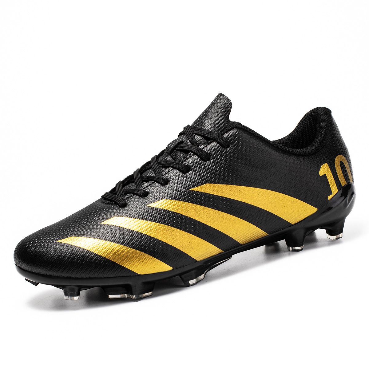 Nuevos zapatos de entrenamiento de clavos largos transfronterizos, zapatos deportivos juveniles, zapatos de fútbol antideslizantes para hombres y mujeres, zapatos de fútbol