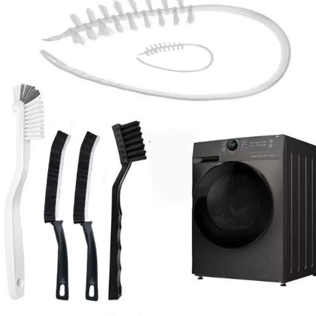 Трансграничная щетка для чистки зазоров из 6 предметов, стиральная машина, маленькая угловая щетка для окон, ванной комнаты, кухни, стиральная машина, щетка для чистки