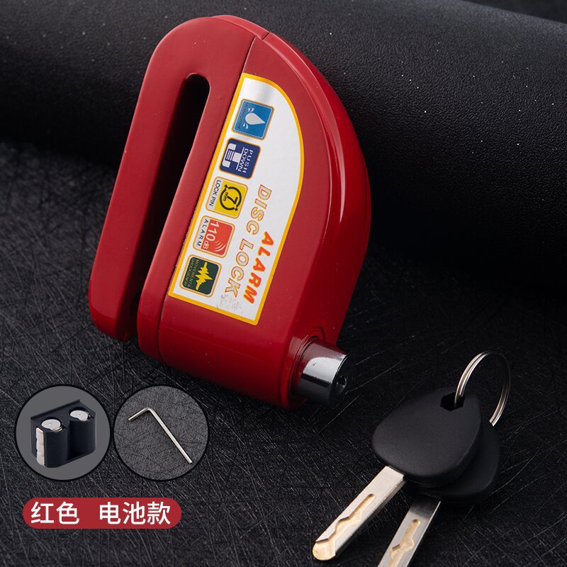 Cerradura de válvula con alarma de carga Cerradura de alarma antirrobo Cerradura de bicicleta Cerradura de válvula de batería Cerradura de válvula de nuevo tipo Cerradura de válvula de alarma