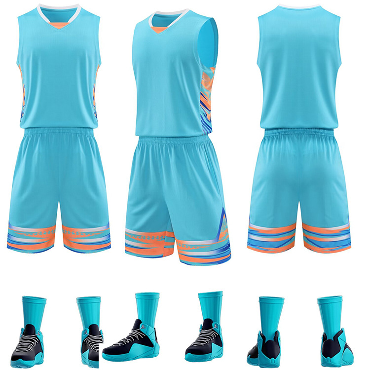 Summer basketball uniform