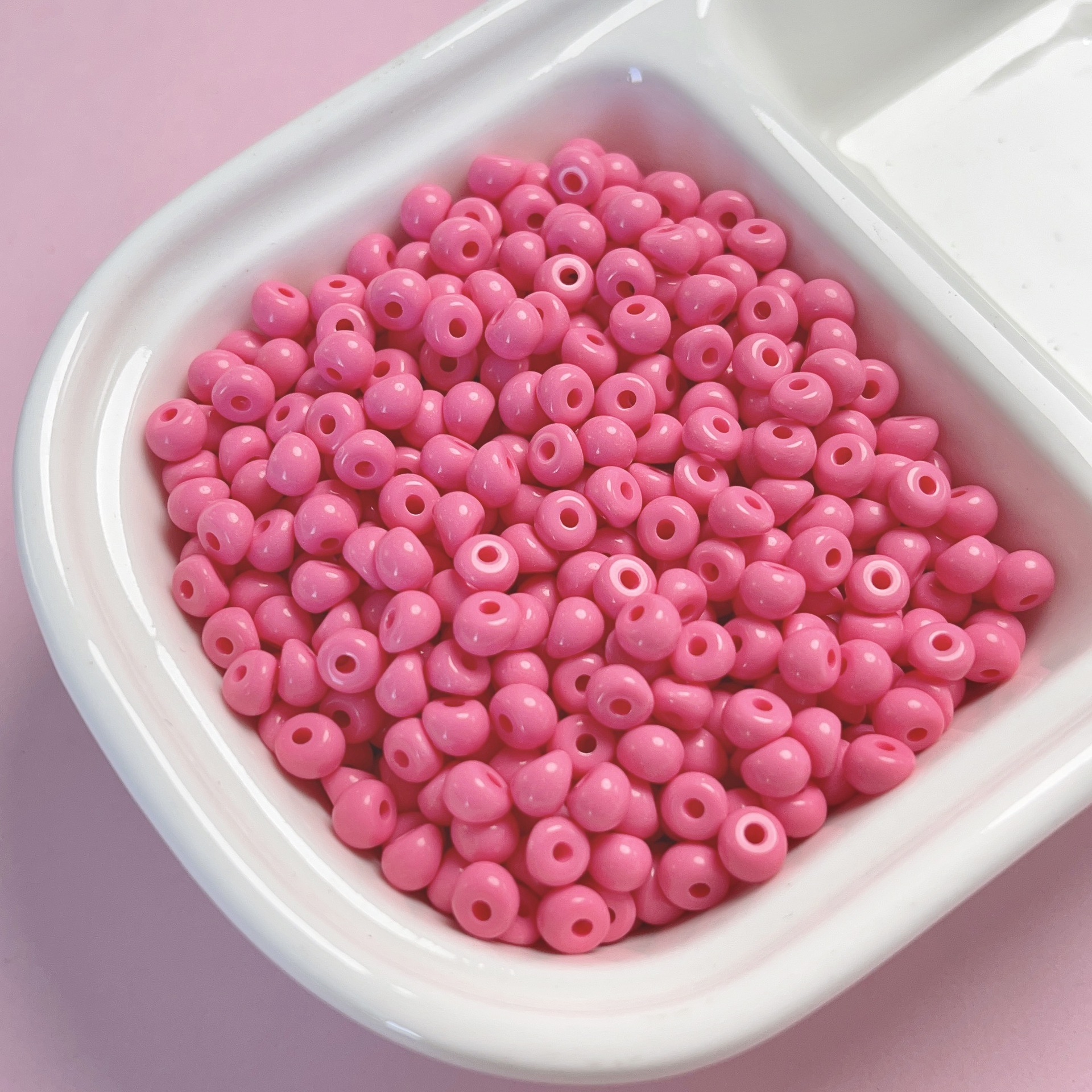 11g Weight Beads Jewelry Making Type Beaded Classification 200 Pieces Per Pack Quantity Arylic Material Solid Color Pattern All Seasons Season Vacation, Classic Style Style 200 Pieces Per Pack Arylic Solid Color Beaded Beads 11