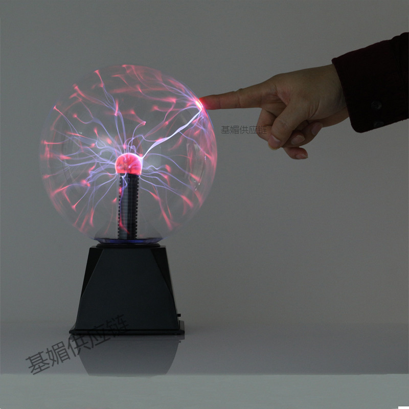 Amazon's Best-Selling USB Voice-Controlled Electrostatic Ball Plasma Magic Night Light Voice-Controlled Light Touch Electrostatic Ball
