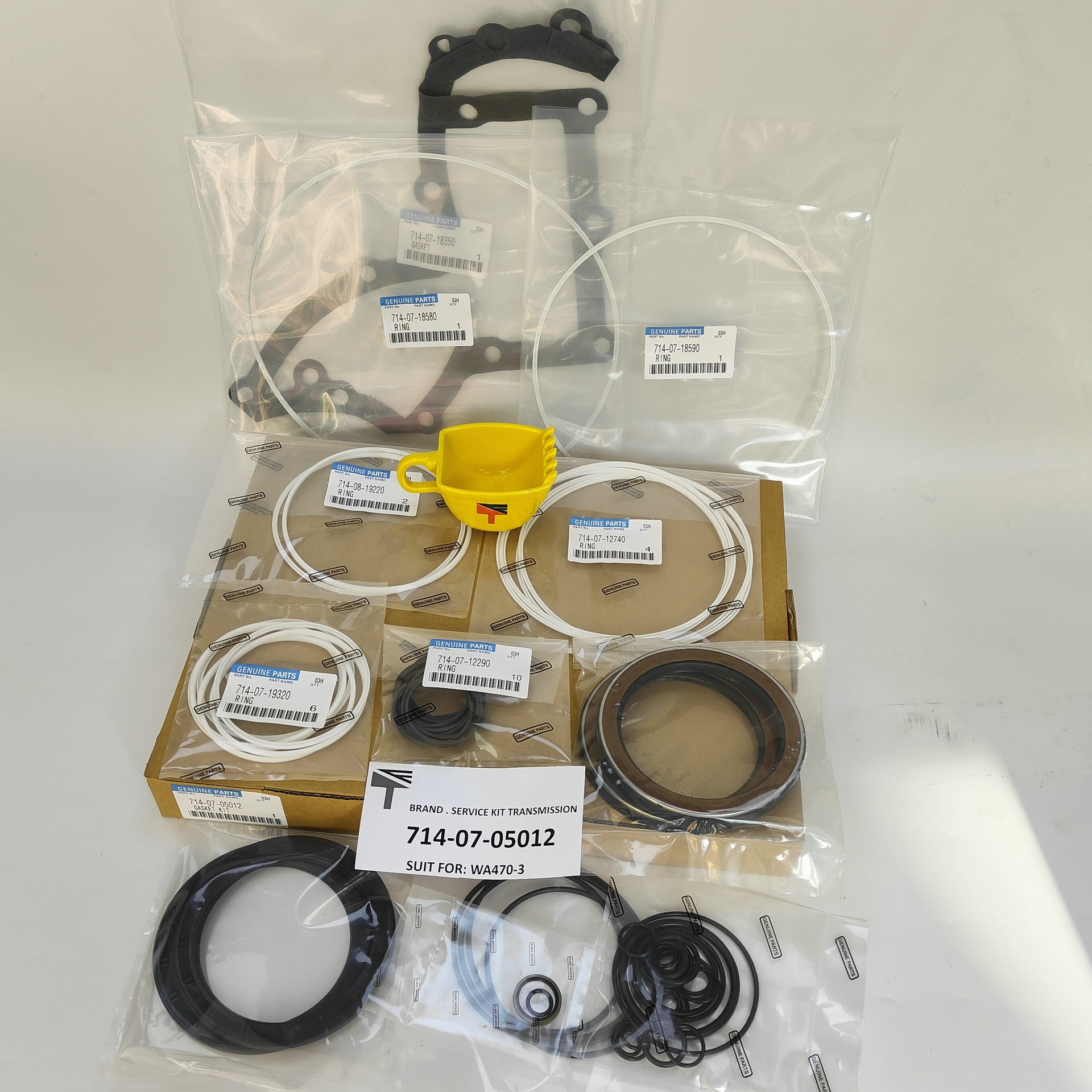 714-07-05012变速箱修理包适用WA470-3,WA420-3,WA450-3装载机