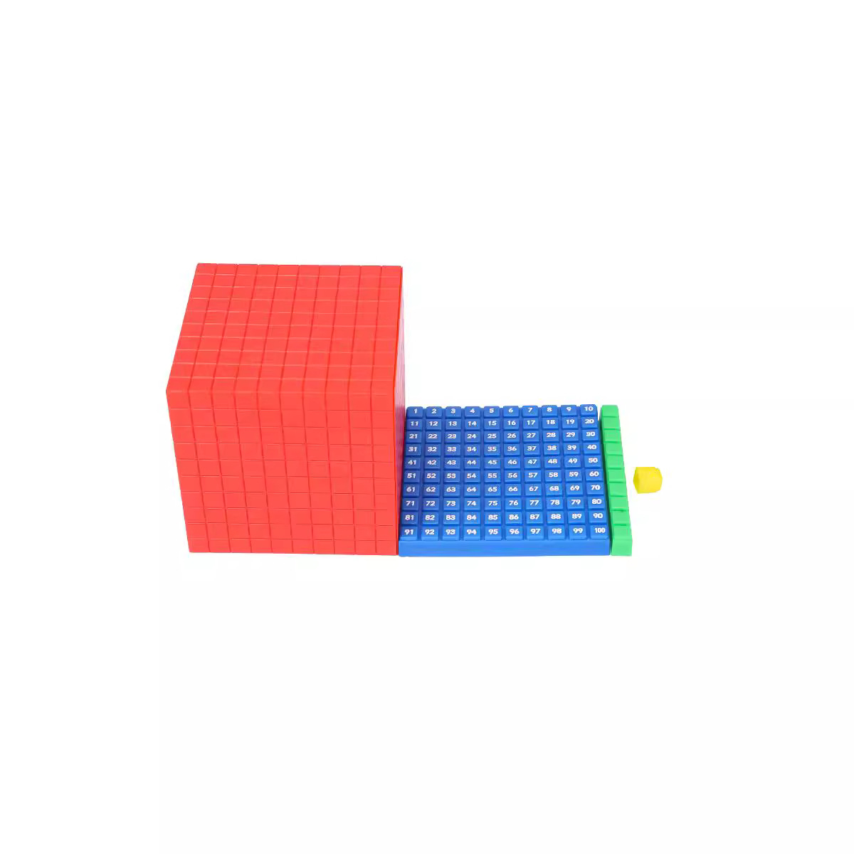 Partículas decimales de cuarto orden, juguetes para niños, bloques de rompecabezas, matemáticas ensambladas, ayudas didácticas, cubo transfronterizo, geometría cognitiva