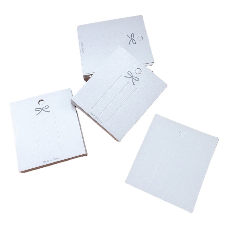 6*7 accesorios para el cabello cartón adultos niños accesorios para el cabello Tarjeta de papel arco horquilla Tarjeta de embalaje de la joyería bolsa de cartón