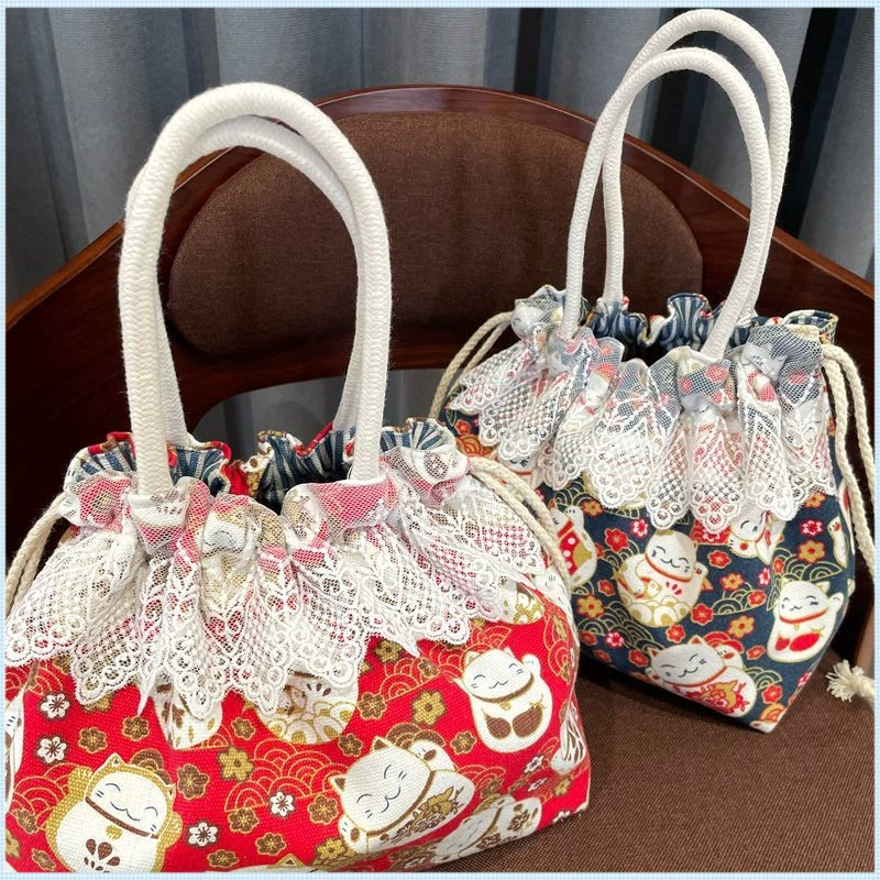 Этническая ретро модная сумка женская сумка-холст сумка-сумка для ланча