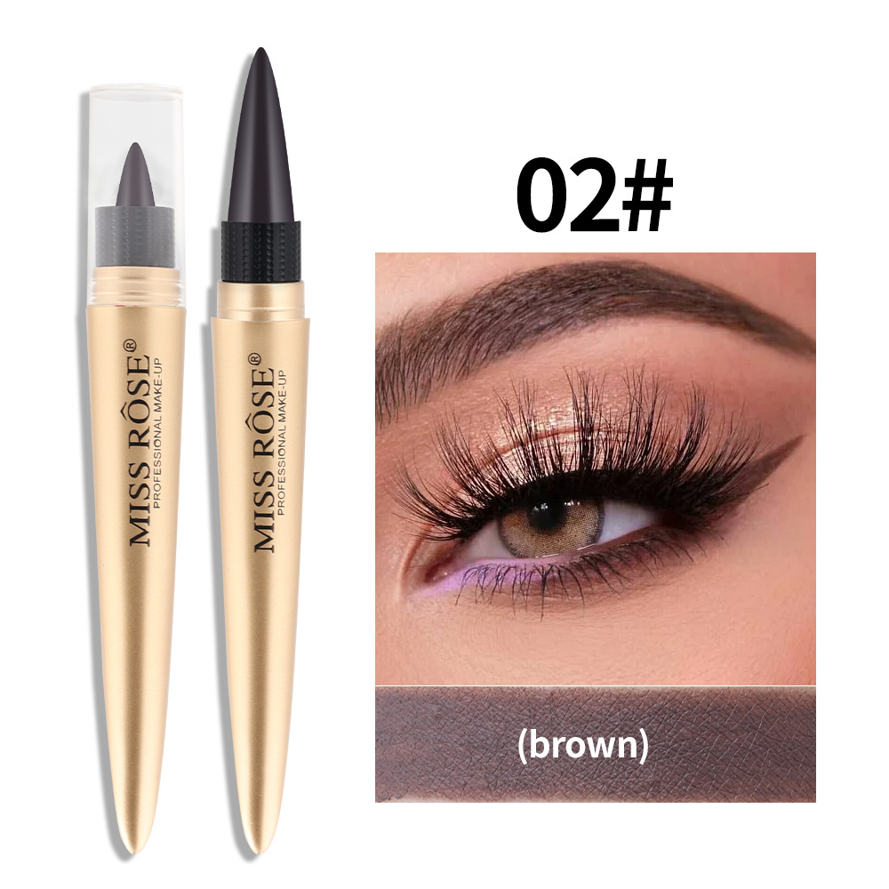 Fashion Portable Cool Black Rich Waterproof Non-smudging Eyeliner display picture 4