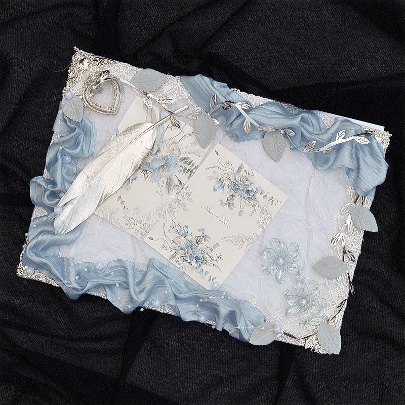 痛包diy材料全套送扎板蓝白蓝色深蓝色套装成品痛包扎板diy材料痛|undefined
