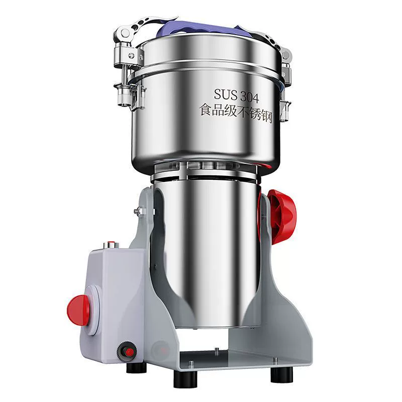 Сверхтонкая мельница Бытовая китайская травяная мельница Sanqi Электрическая мельница для пяти злаков Маленькая стальная мельница