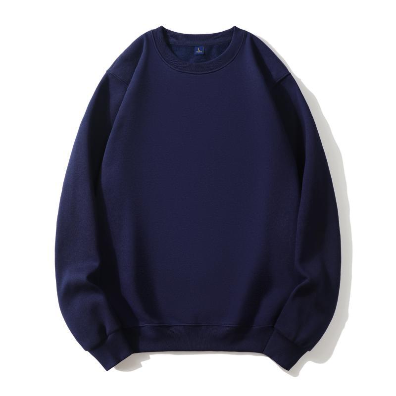 Camisas publicitarias de hombro de gran tamaño, camisas culturales, ropa de empleados, camisas de algodón de cuello redondo sueltas, logotipo impreso personalizado