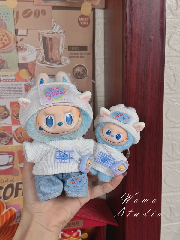 新款四代拉布布网球衣服配件套装可爱娃衣装饰labubu4.0一二三代|undefined