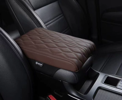 Foam Armrest Box Pad, Armrest box pad - wavy-coffee-large-33215