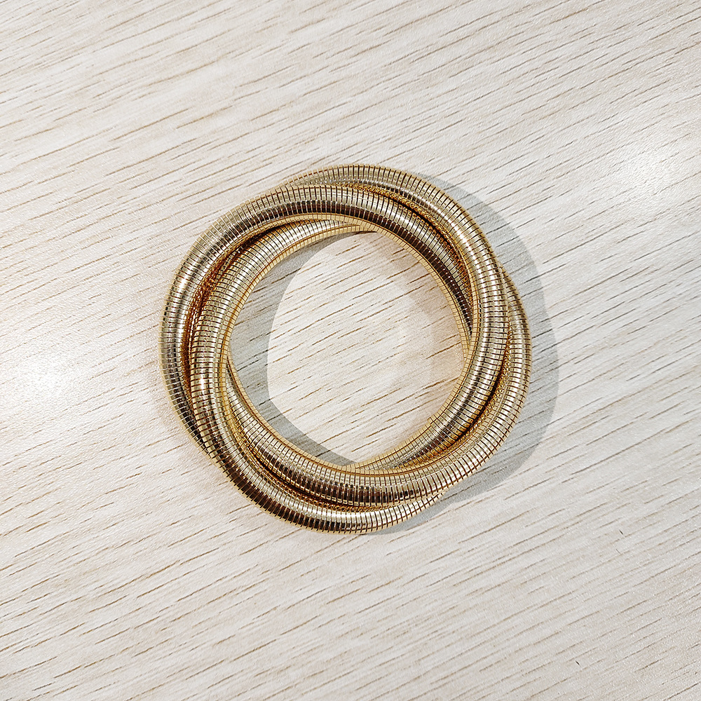 40g Weight Bracelets Classification Iron Chain Material snake chain Chain Type 1 Piece Quantity Casual, Daily Occasion Iron Material Geometric Pattern All Seasons Season Men's Gender Plating Design Retro, Classic Style Style Retro Classic Style Geometric Iron Plating Men's Bracelets Men Cuff & Bangle 8