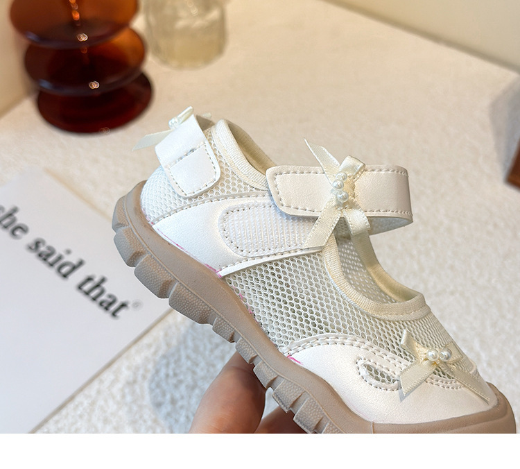 Breathable Mesh Sports Sandals For Girls With Adjustable Strap_voghion.com