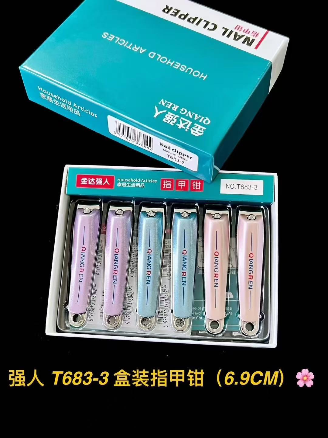 Cuchillos de uñas Jinda Strong 100 cortadores de uñas grandes, medianos y pequeños, cortaúñas de boca plana y cortaúñas de boca oblicua al por mayor