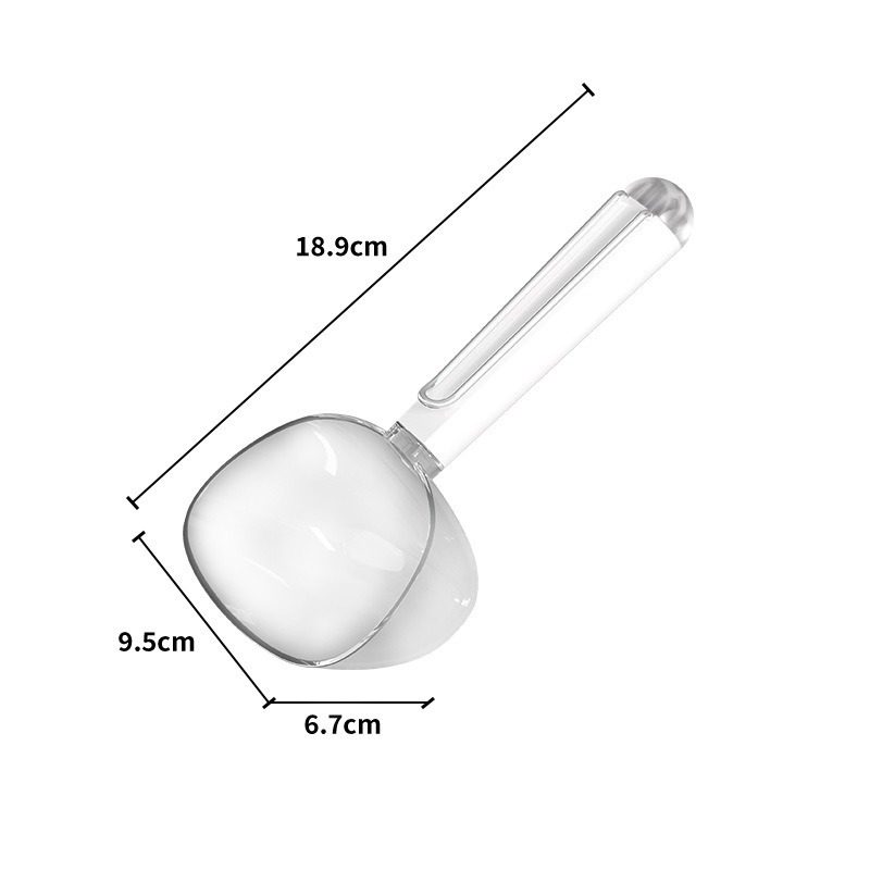 Cuchara de grano para mascotas con clip general para perros y gatos al por mayor transfronterizos cuchara de alimentación higiénica alimento para perros y gatos artículos para mascotas